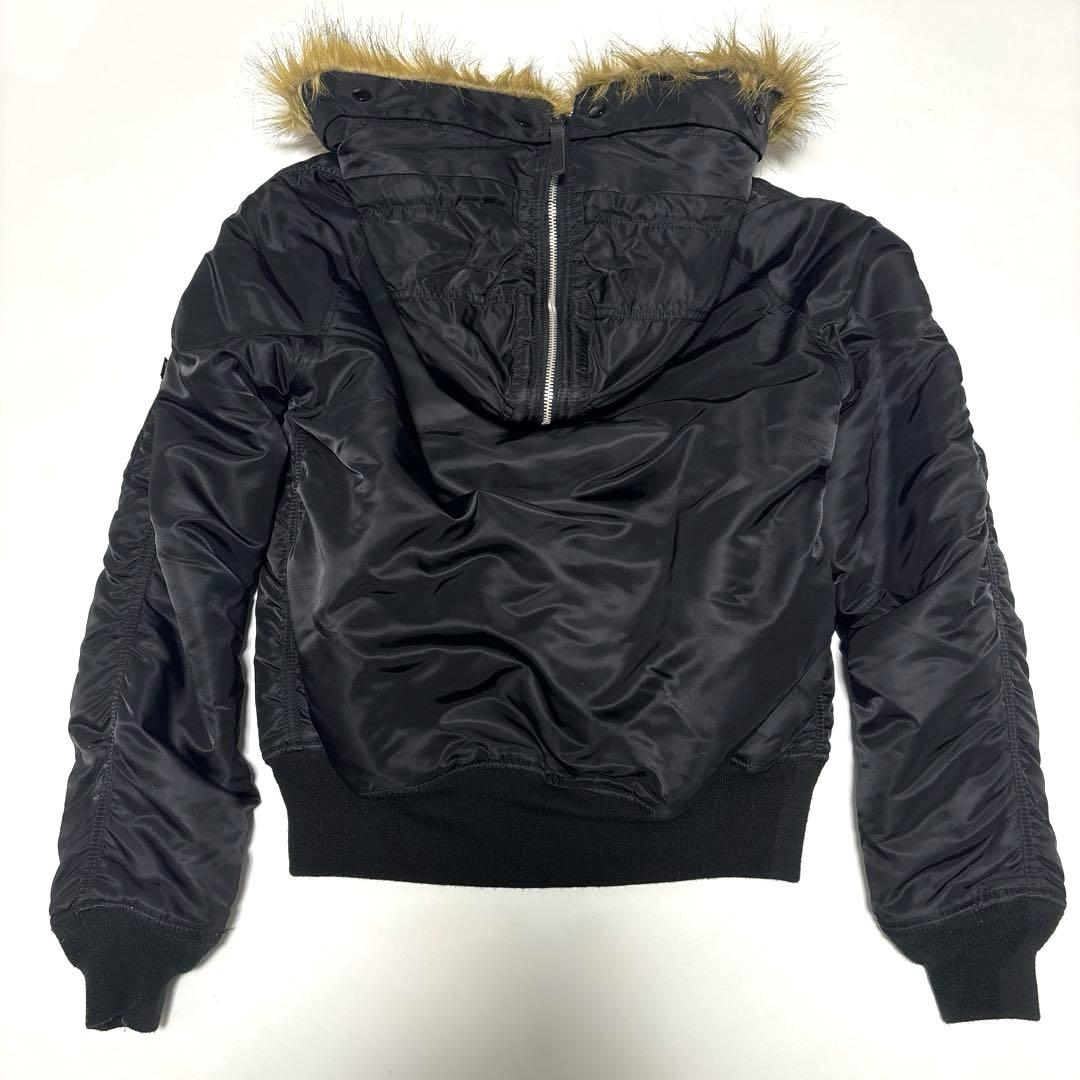 ✨美品✨ ALPHA アルファ N-2B フライトジャケット【L】ブラック