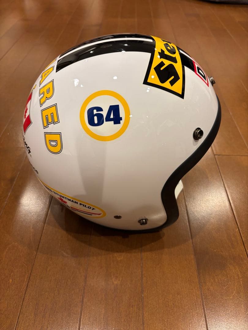 DSQUARED ジェットヘルメット ホワイト ディースクエアードデッドストック