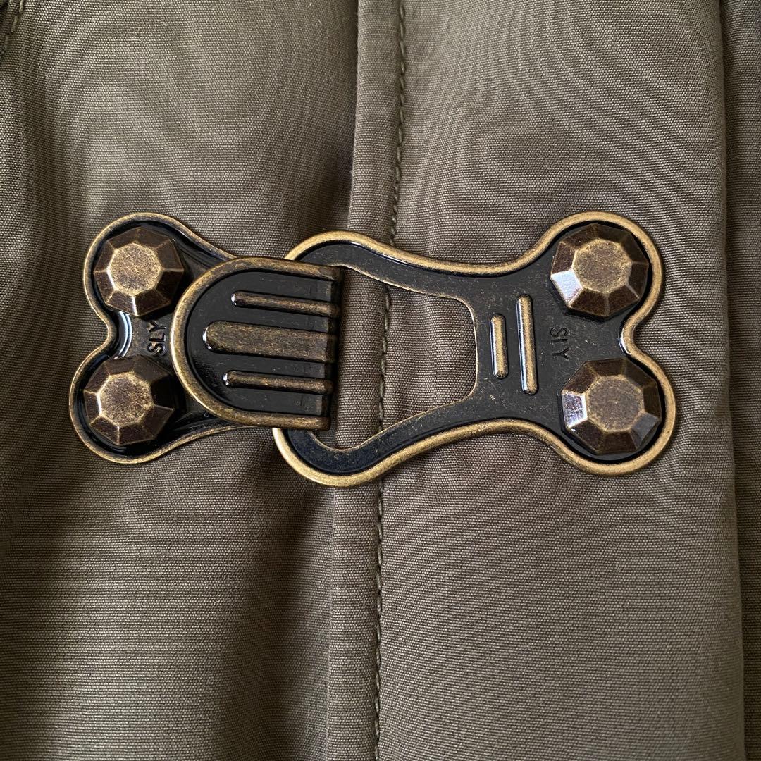 【SLY 】N3B モッズコート カーキ ミリタリー Mスライy2k 平成ギャル