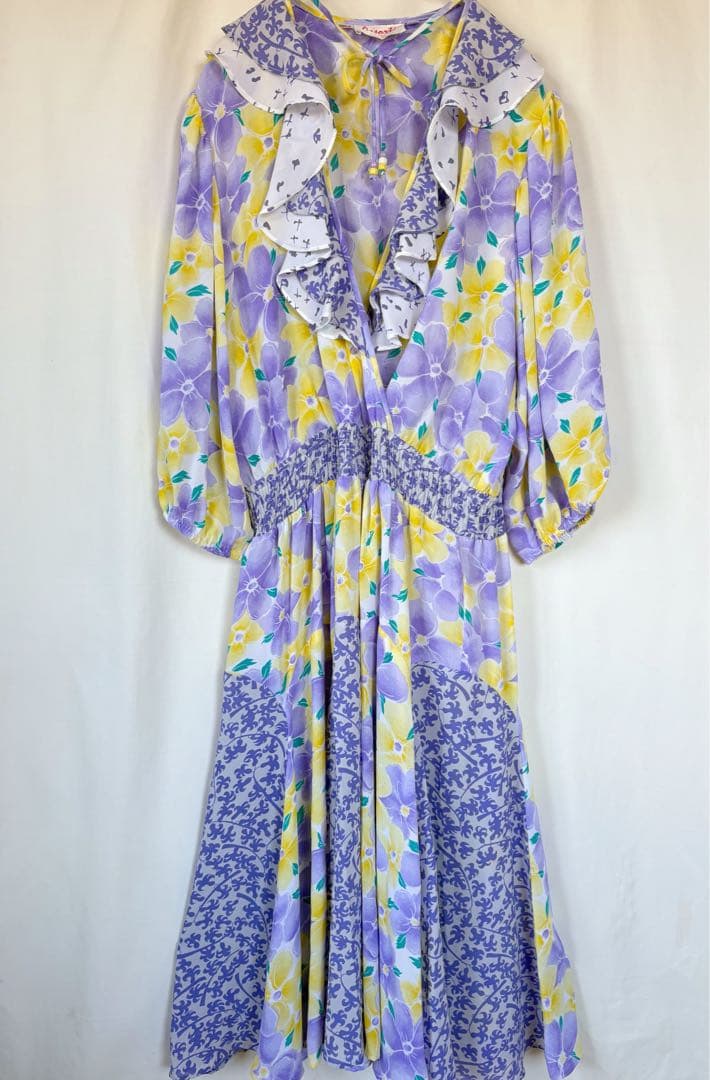 80s vintage susan freis ワンピース