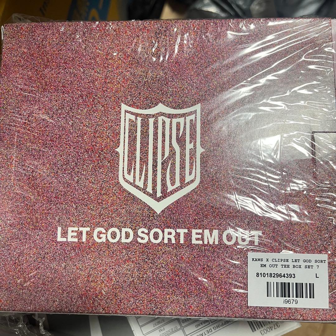 KAWS x CLIPSE CD and TEE BOX SET2 Lサイズ