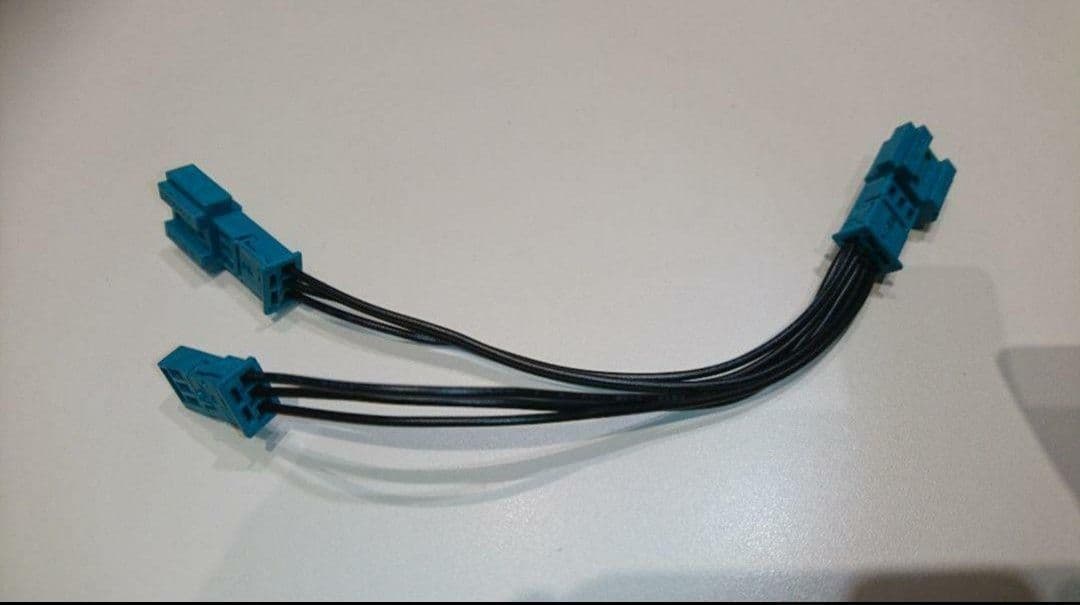  純正 LCI エアコンパネル Y字配線⑭