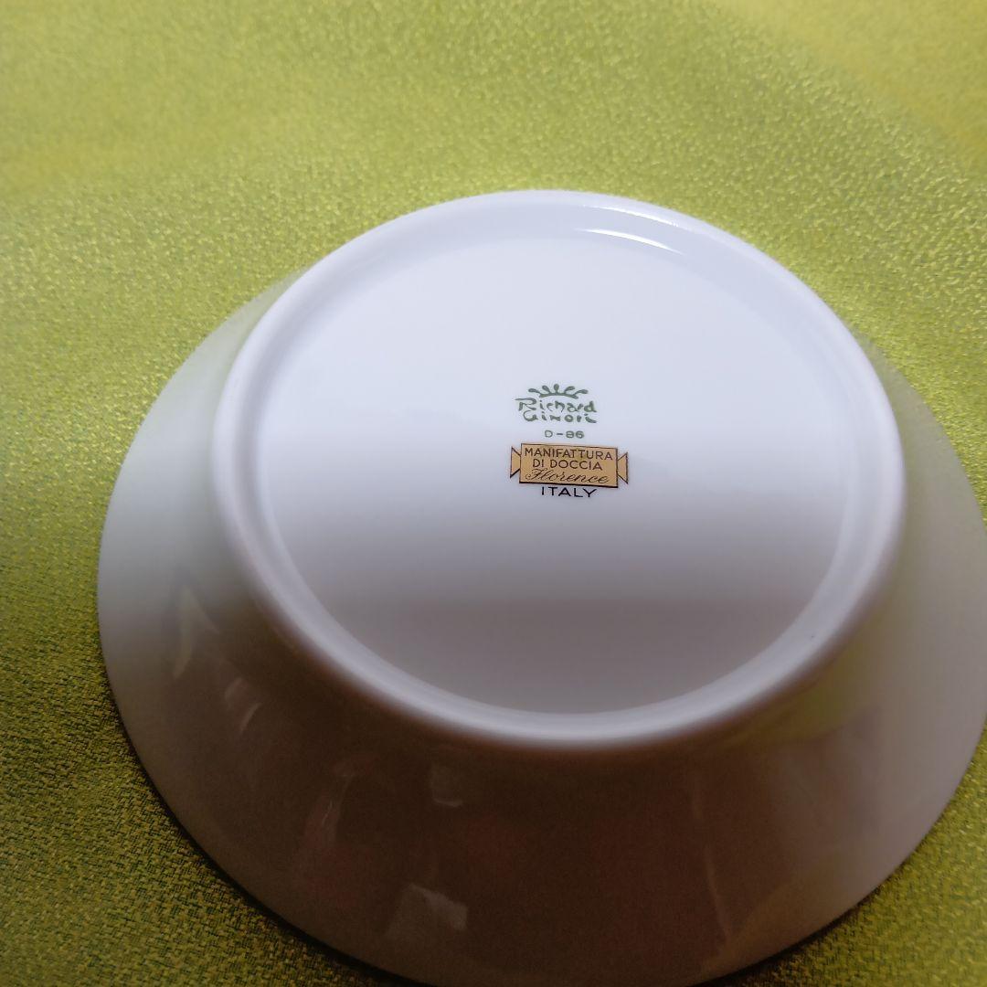 リチャードジノリ　インペログリーン　カップ＆ソーサー　イタリア製 プレート廃盤