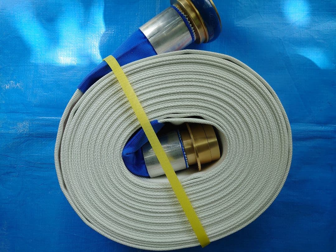 65A X 20m 消防　消火　ホース　ロケットハイドラー（1.3MPa)