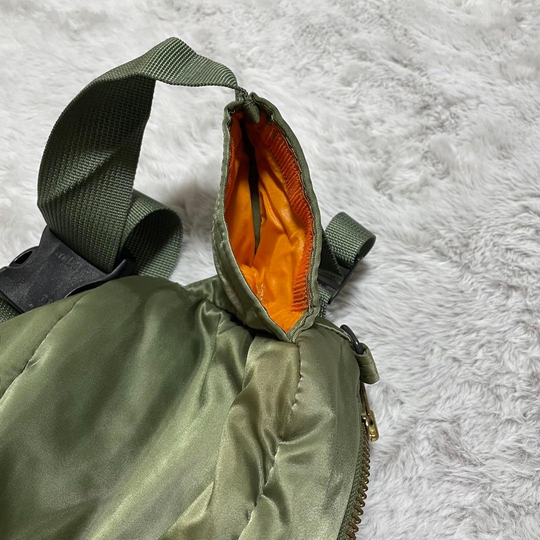 ポーター　ボディバック　ショルダーバッグ　タンカー　2way セージグリーン