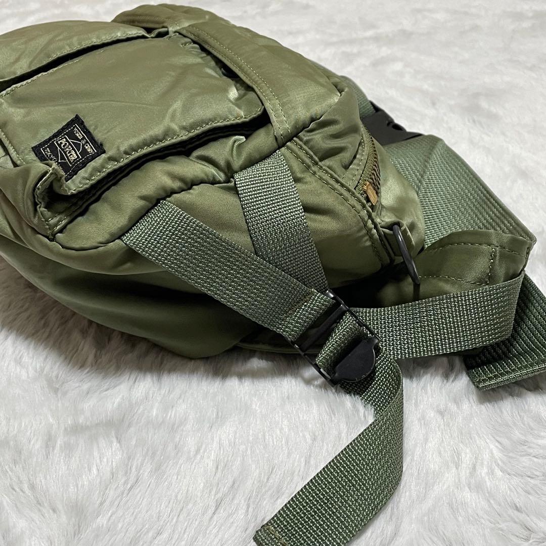 ポーター　ボディバック　ショルダーバッグ　タンカー　2way セージグリーン