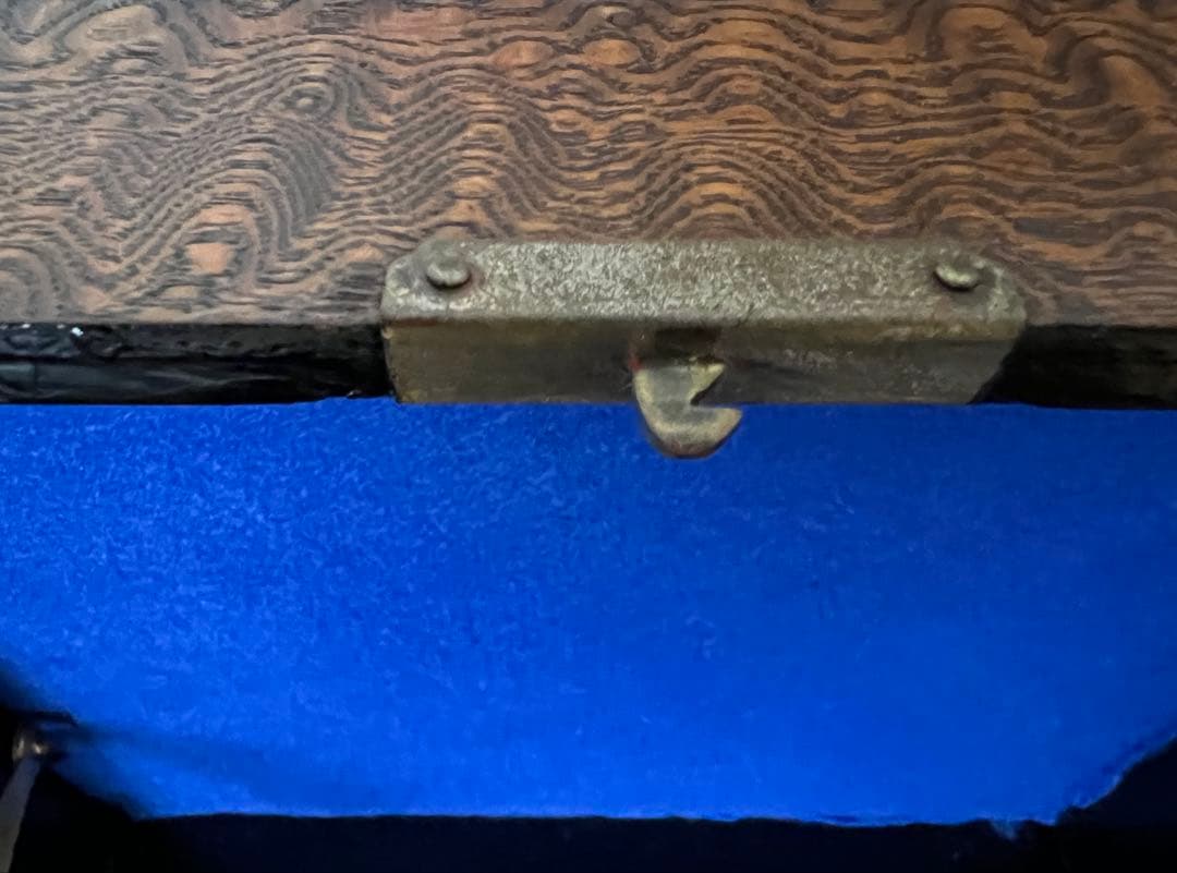 アンティーク木箱 小物収納 美木目