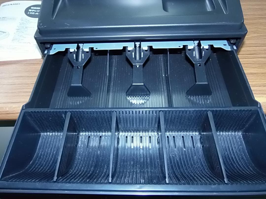 すぐ使える設定無料　横型領収証1212シャープレジスター人気のXE-A147