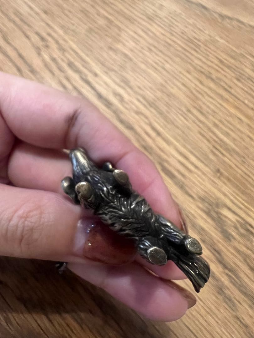 エルメス ヴィンテージ 犬 ダックスフンド キーホルダー チャーム