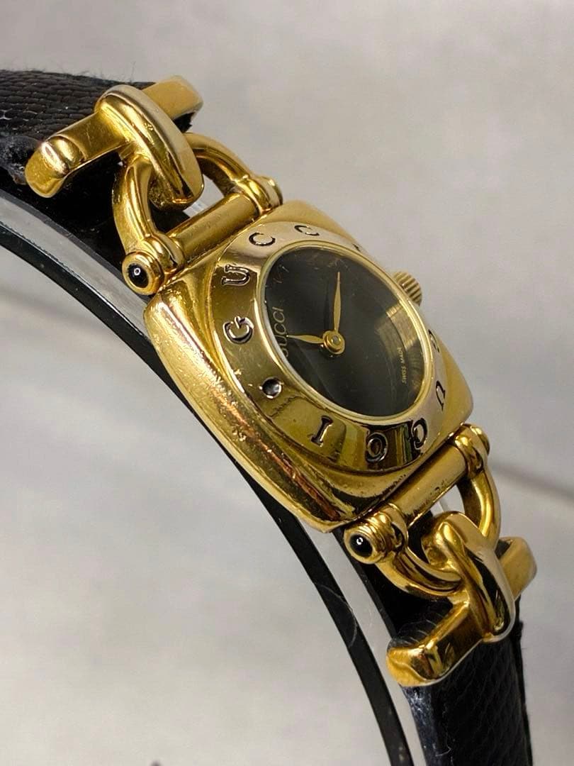 GUCCI グッチ 腕時計 6300L レディース 人気モデル クォーツ 美品