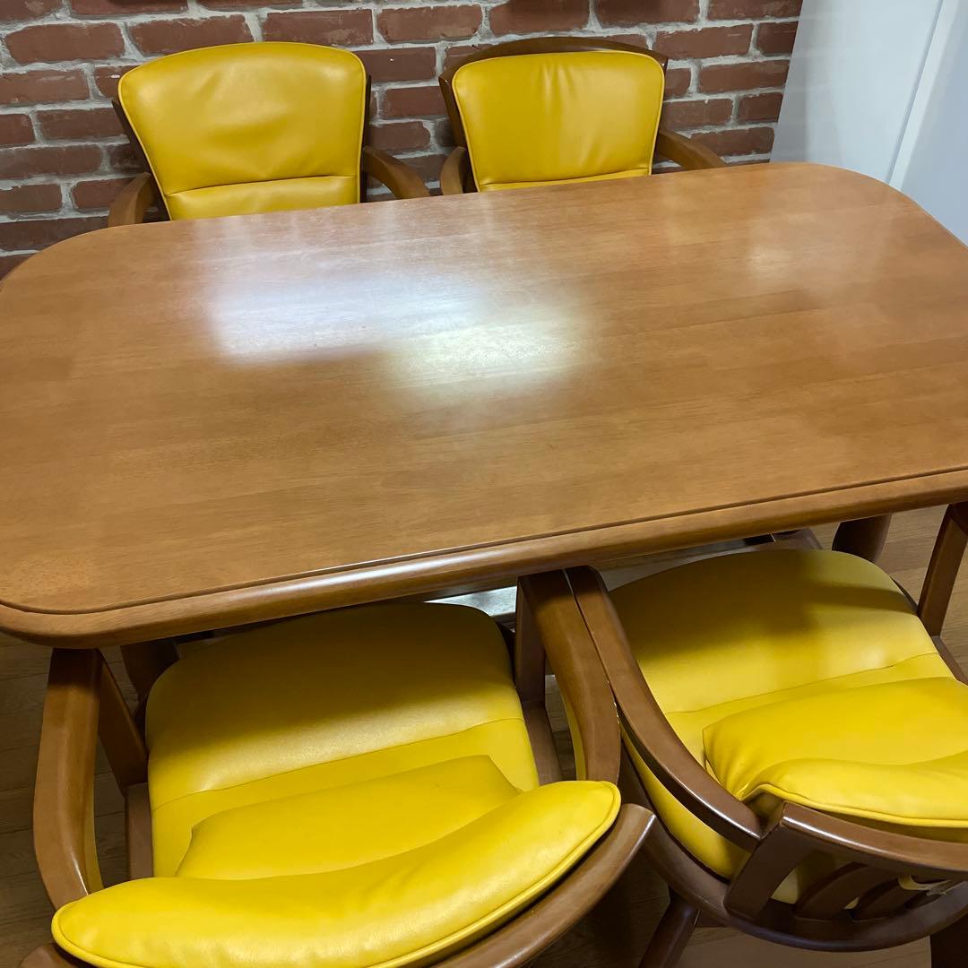 maruni ダイニングテーブルセット　チェア4脚