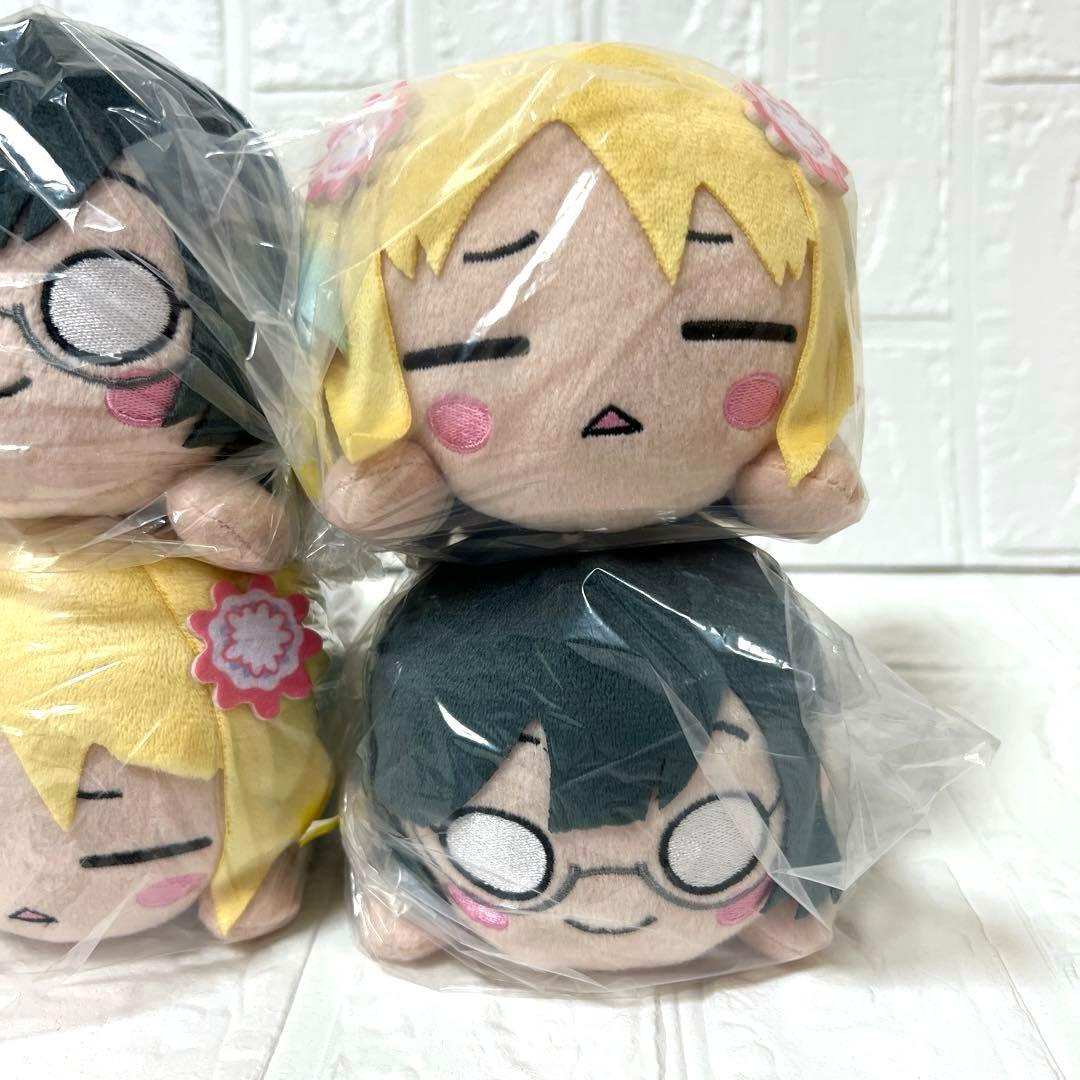 ラブライブ 寝そべりぬいぐるみ　4点セット