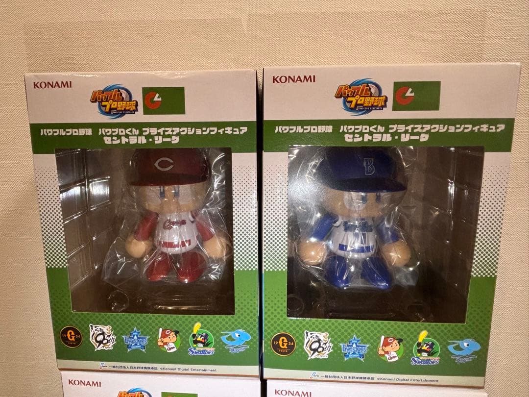 パワプロくん フィギュア セントラル・リーグ　全6種 コンプリートセット　おまけ