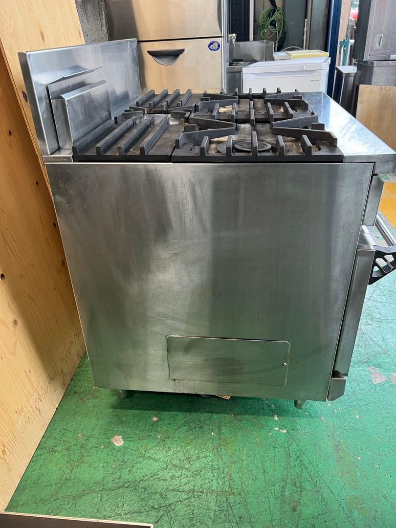 2022年 マルゼン 3口ガスレンジ NEWパワークック 都市ガス