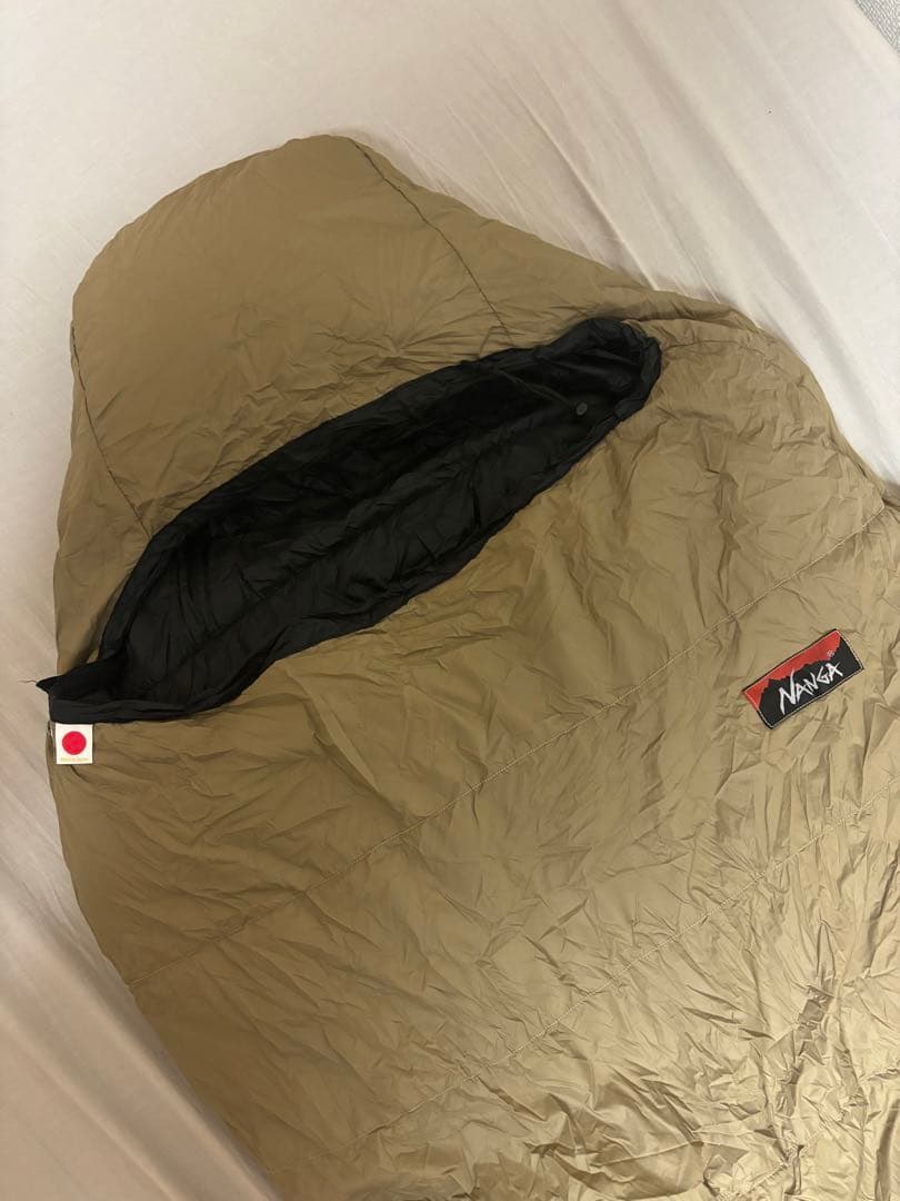 NANGA × 3ten シュラフ 600dx ベージュ
