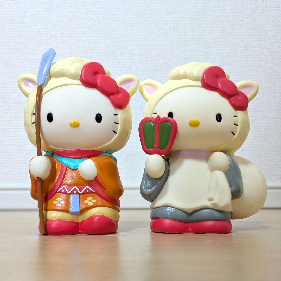 ハローキティ　七福神貯金箱7体セット　ひつじ　サンリオ　フィギュア　縁起物　干支