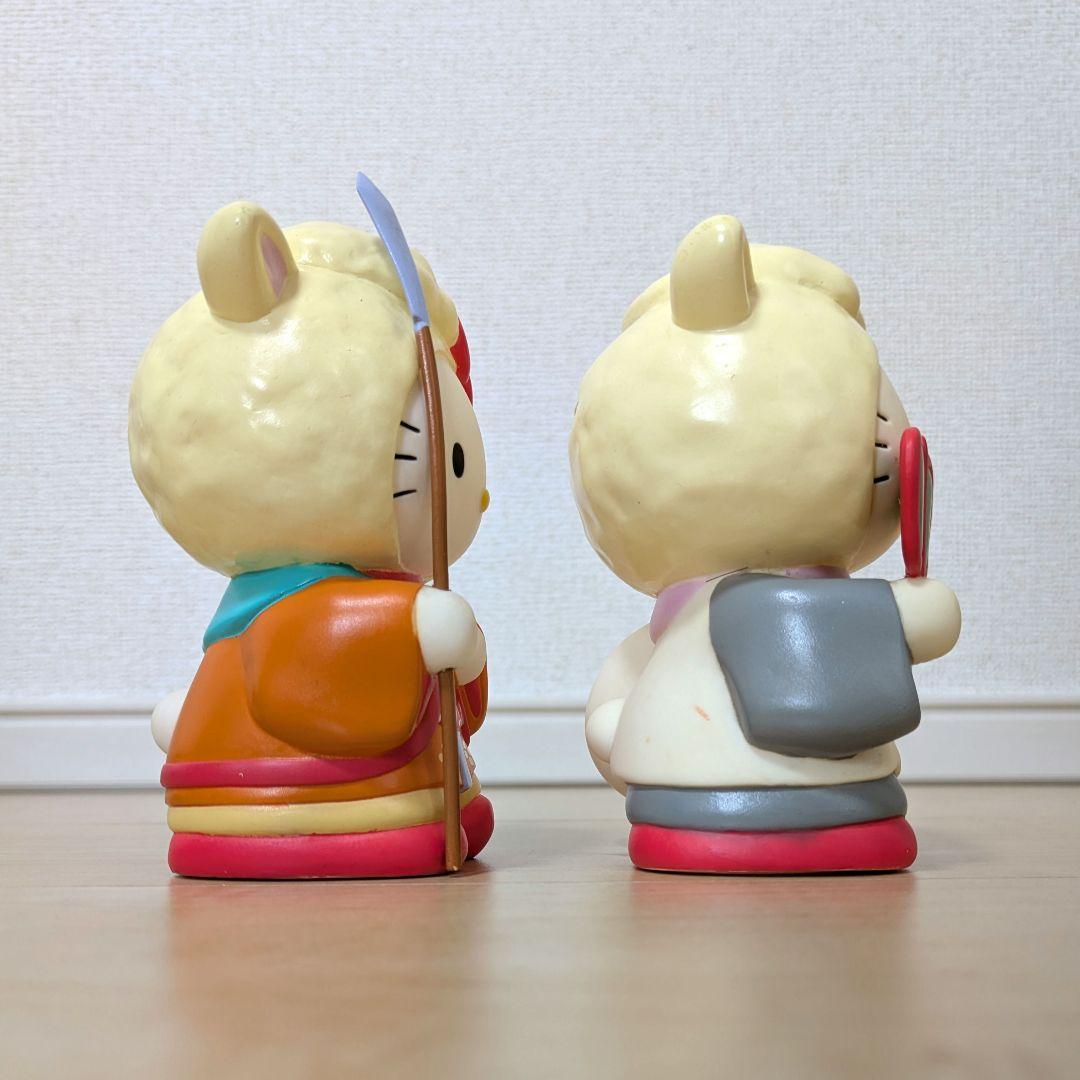 ハローキティ　七福神貯金箱7体セット　ひつじ　サンリオ　フィギュア　縁起物　干支