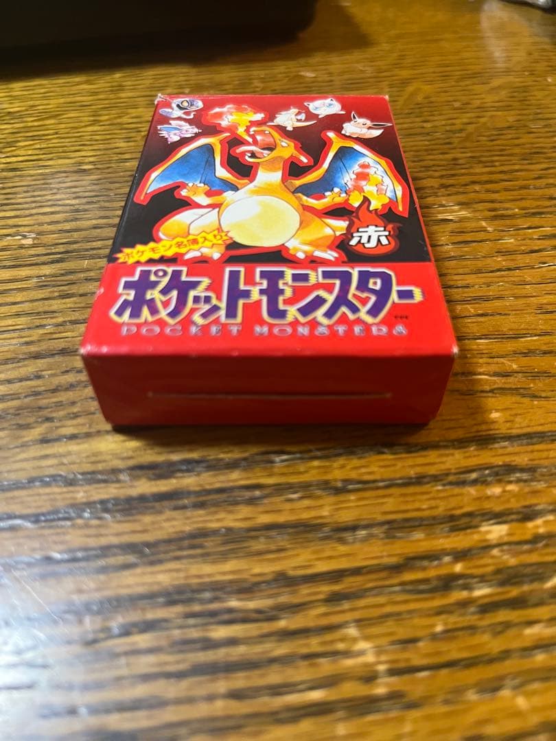 ポケモン　トランプ　赤　初代　ポケットモンスター　リザードン