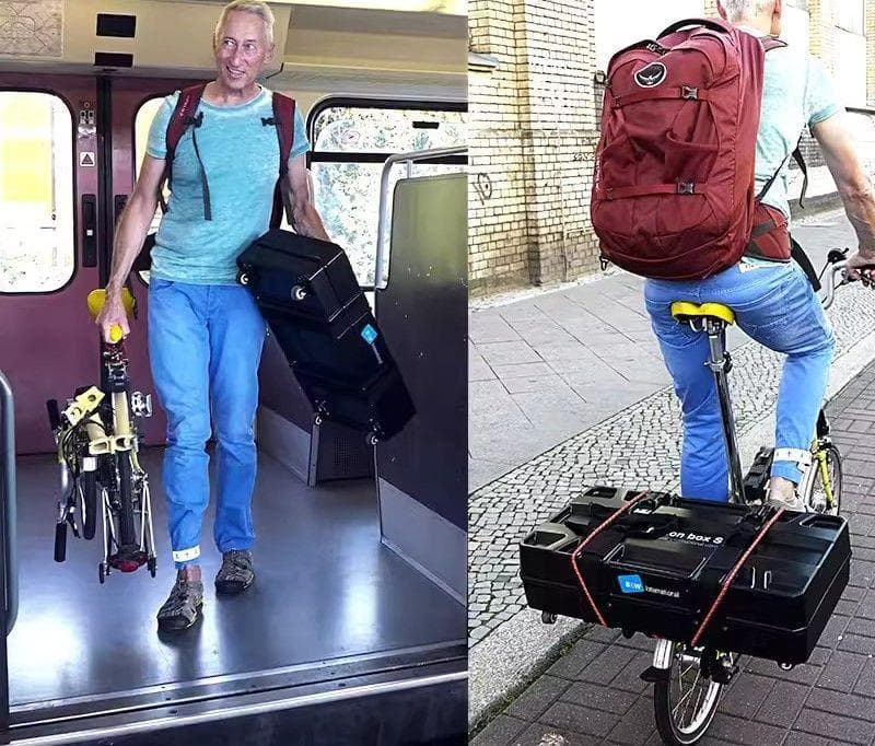 【EZ Bike】折りたたみ自転車用  折りたたみ輪行ボックス by B&W