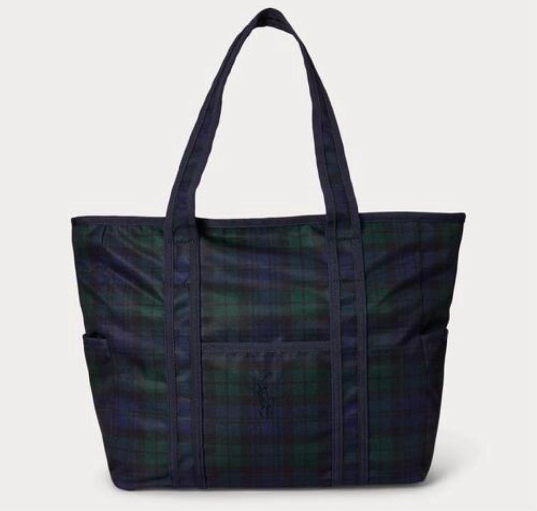 新品　ラルフローレン　マザーズバッグ チェック Big Pony トート おむつ