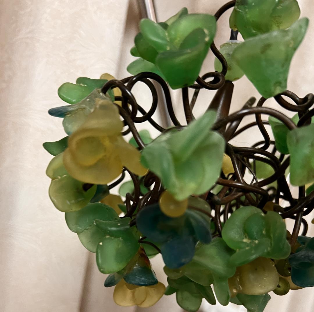 ユダライトランプ グリーンフラワー　ミハエルネグリン