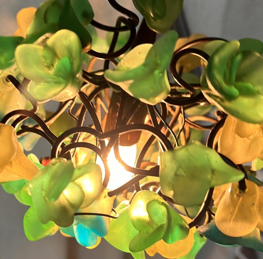 ユダライトランプ グリーンフラワー　ミハエルネグリン