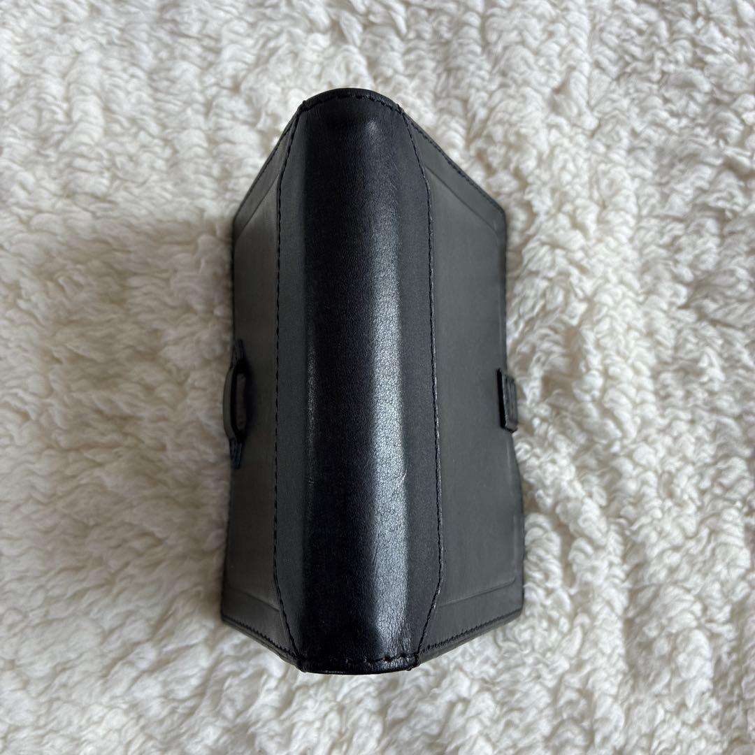 Davinci／ダ・ヴィンチ／システム手帳／ブラック／レザー／2503262