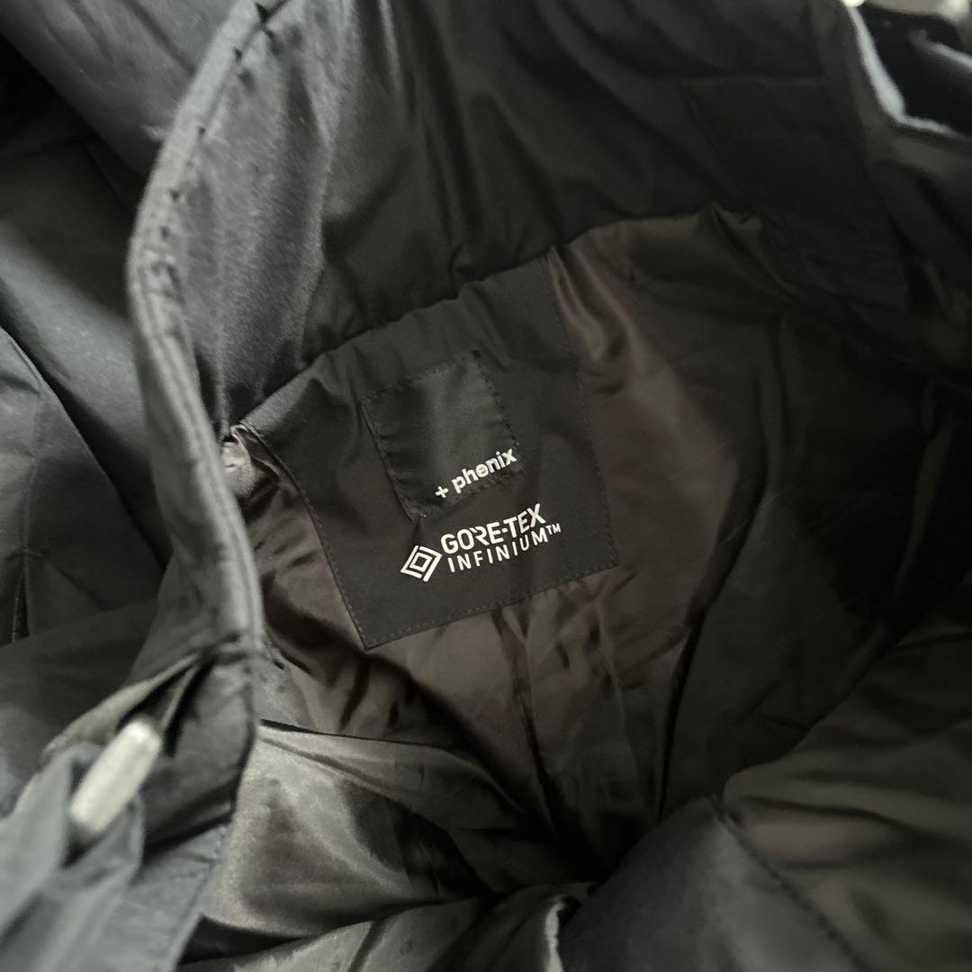 +phenix フェニックス ボードウェア ブラック 上下 GORE-TEX