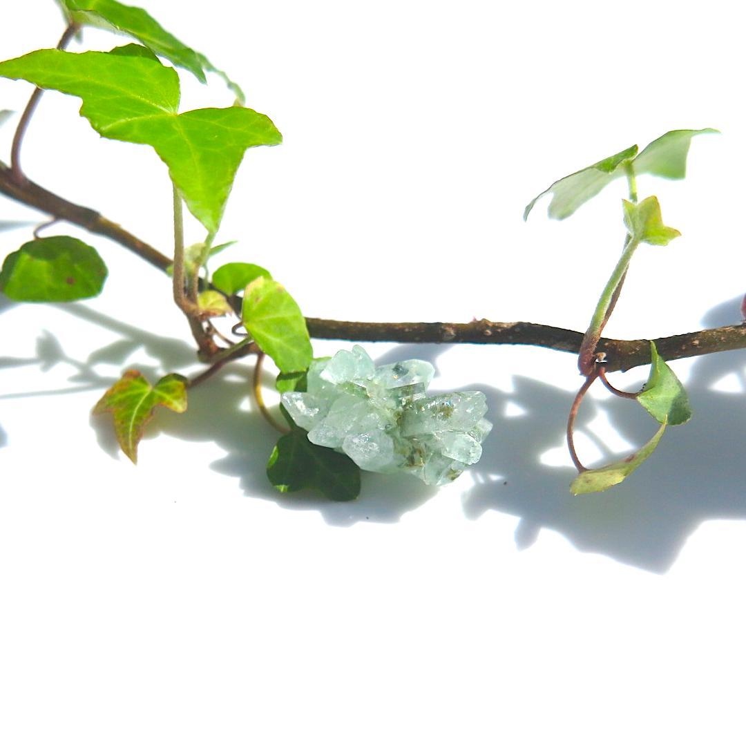 PowerStone✦天然石·.⋆グリーンアポフィライトの原石1⋆.·✦no8