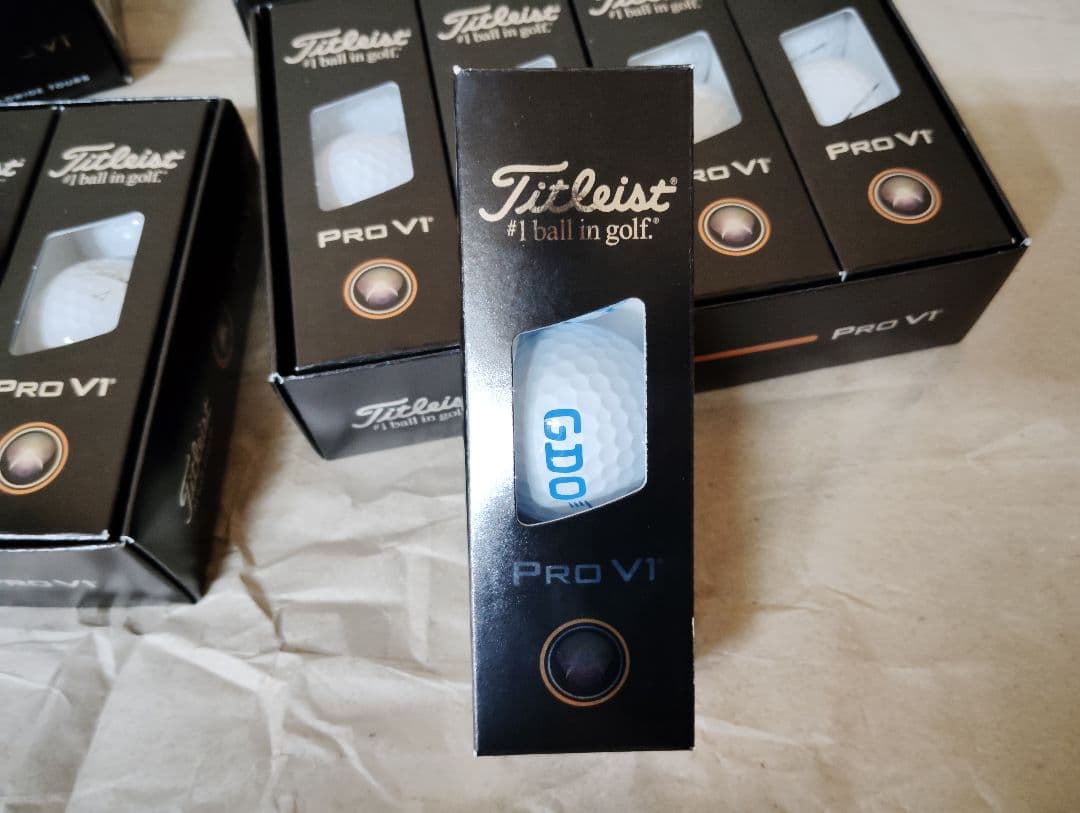 【新品　懸賞GDOロゴ入り】Titleist Pro V1 ゴルフボール 24個