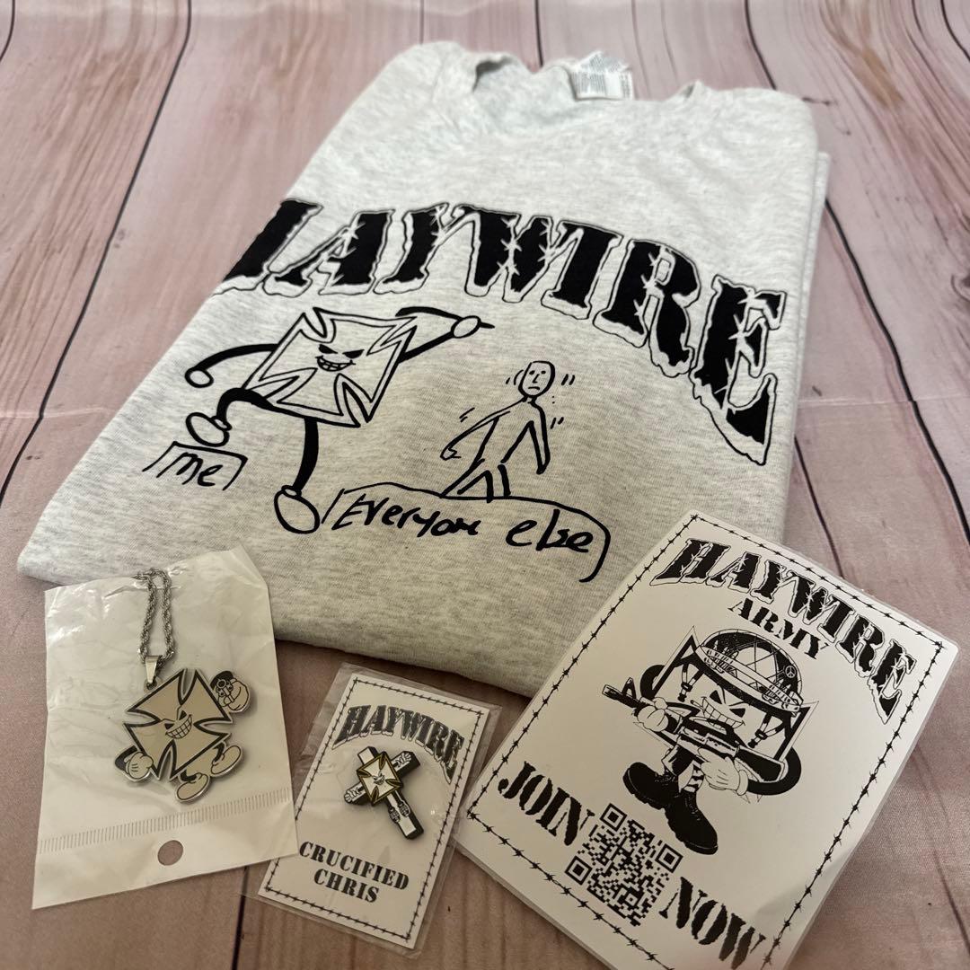 XL HAYWIRE 617 hardcore バンドT nyhc