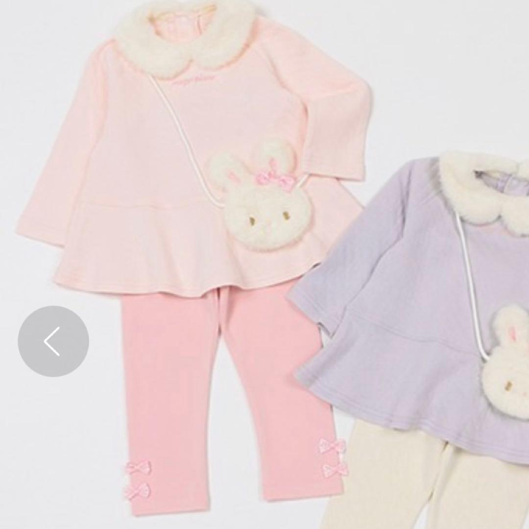 最終値下げ★新品未使用 mezzo piano トレーナー レギンス ポシェット