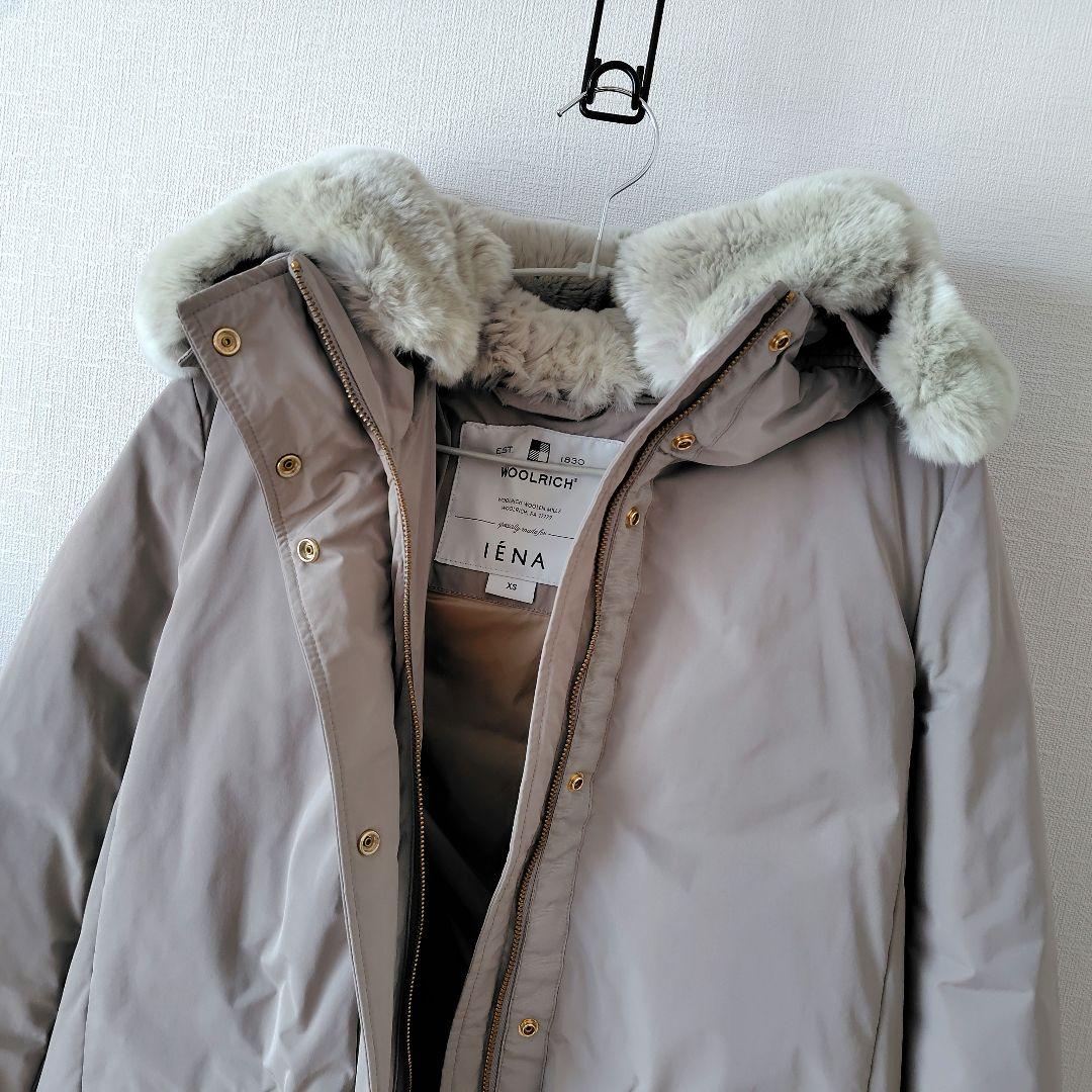 ウールリッチ IENA別注 ダウン COCOON ESKIMO ベージュ XS