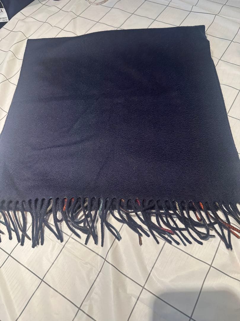 値下げLoro Piana ストライプマフラー