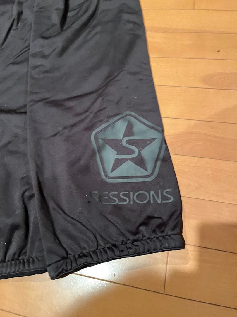 SESSIONS スノーウェア上下セットXL 黒