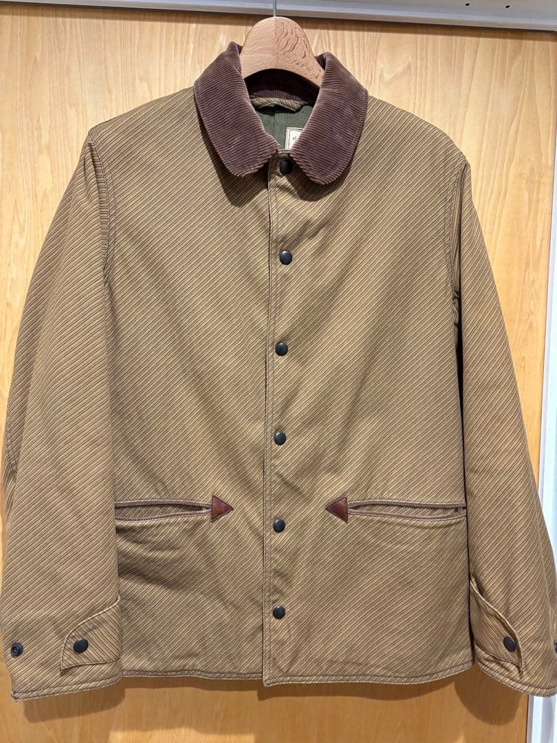 美品 HELLER'S CAFE ワークジャケット カバーオール36ウエアハウス