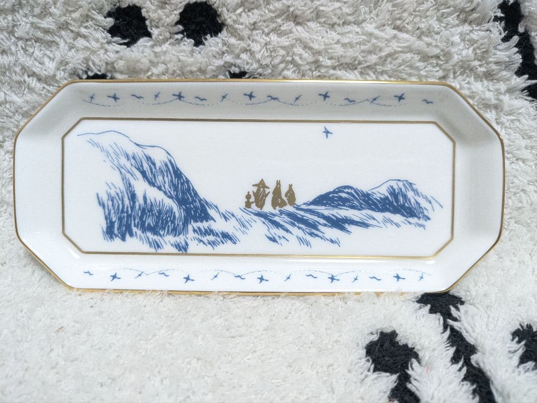 ✦新品未使用✦箱付き✦ノリタケ製 ムーミン マグカップ＆トレイセット