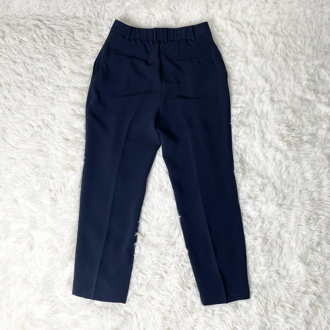 【極美品】PLST パンツスーツ ノーカラージャケット 上S下L