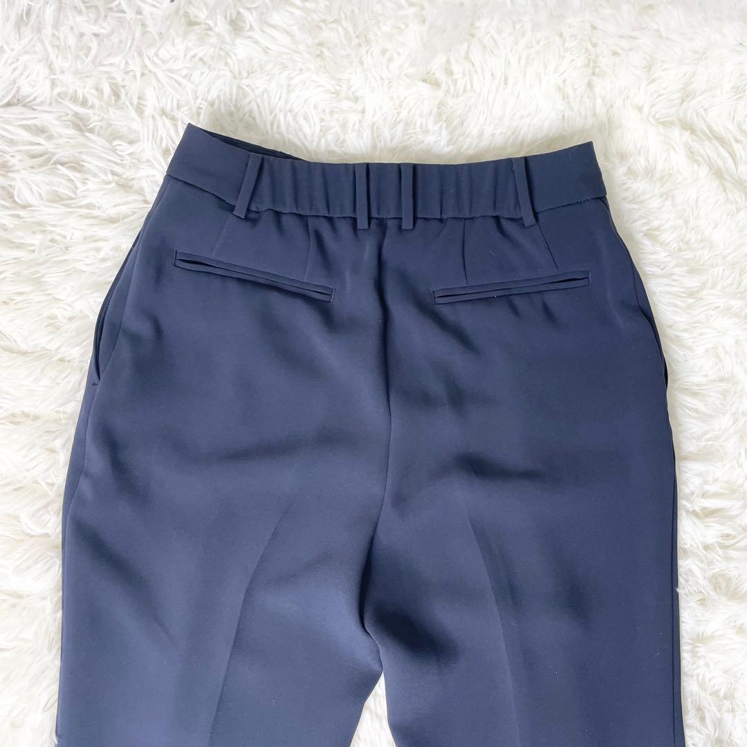 【極美品】PLST パンツスーツ ノーカラージャケット 上S下L