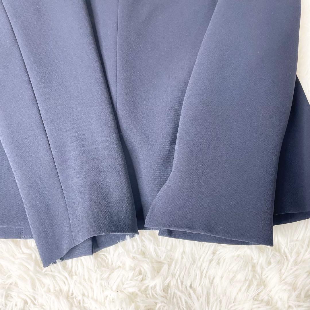 【極美品】PLST パンツスーツ ノーカラージャケット 上S下L