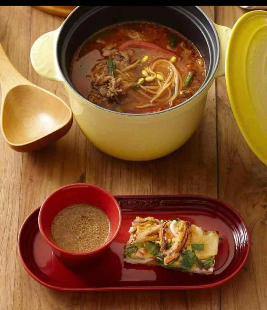 ル・クルーゼ　 ネオ・オブロング・プレート 25 cm 4枚　セット