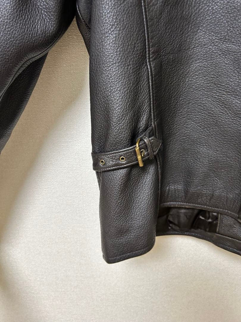 たみお着　エディーバウアー　レジェンド　レザージャケット　Eddie Bauer