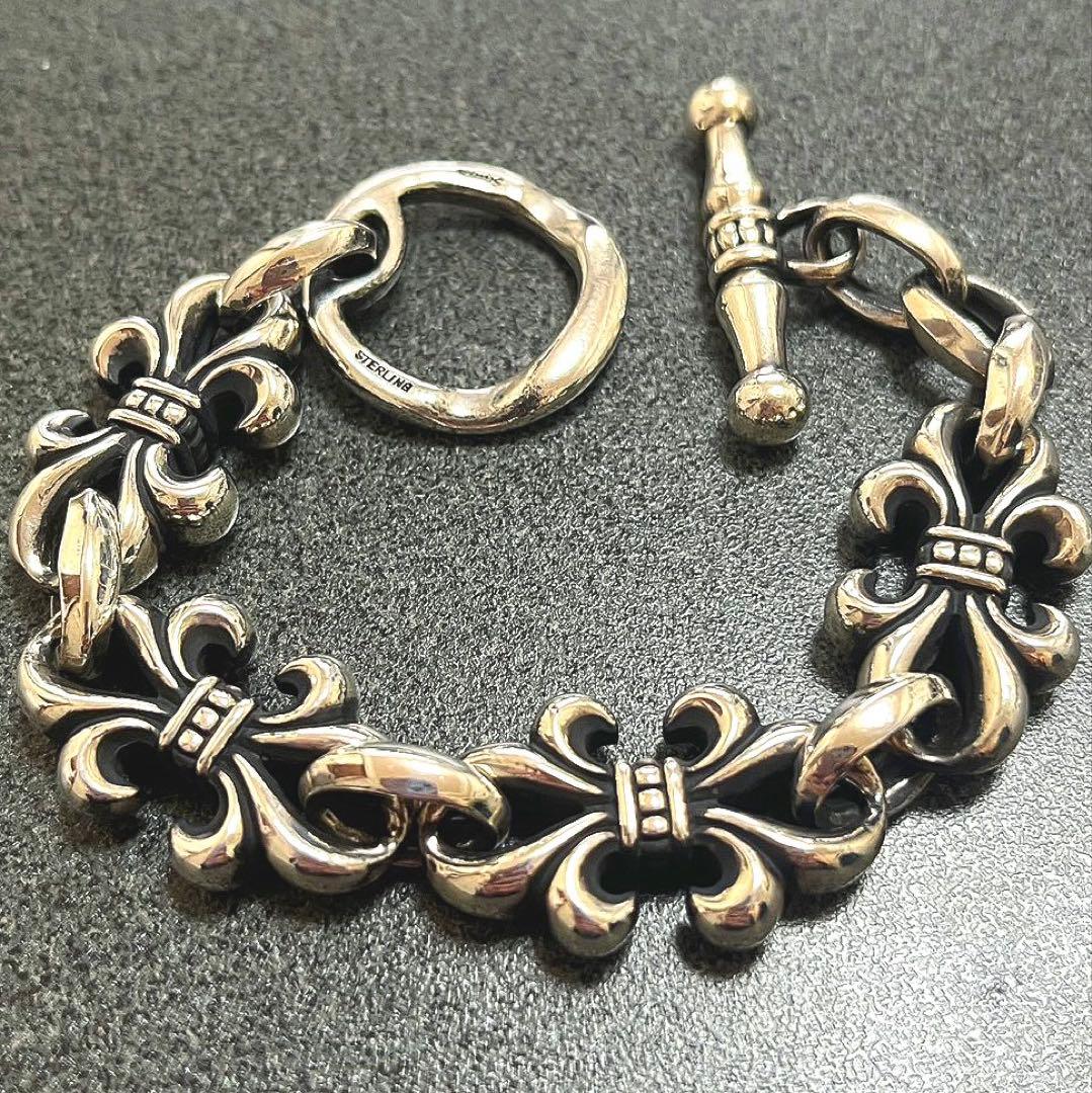 【期間限定特価】shin's sculpture オープンリリー ブレスレット