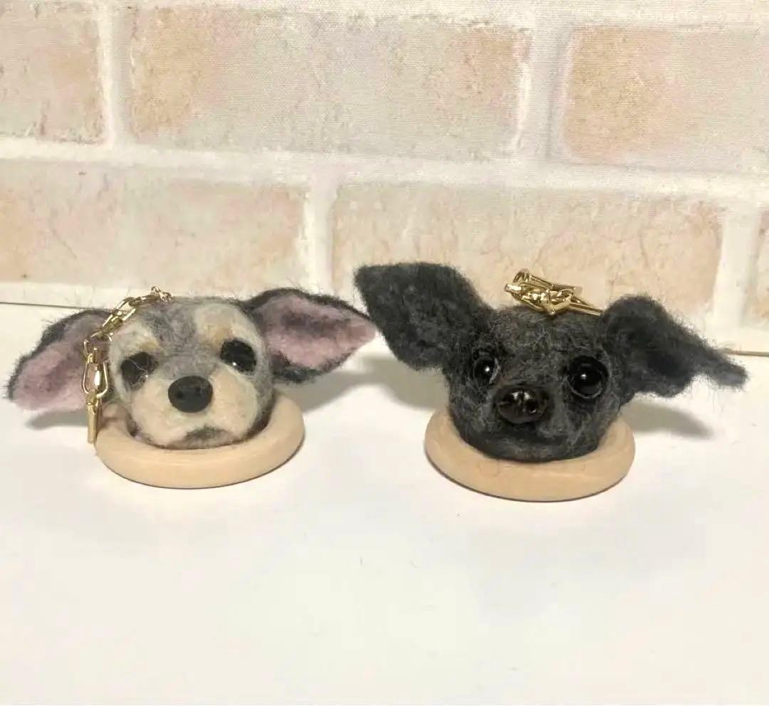 ご確認用　羊毛フェルト　キーホルダー　リッツ