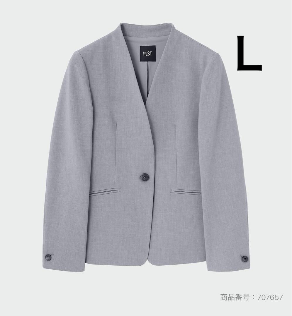 PLST グレー ウォームリザーブ　パンツスーツ上下