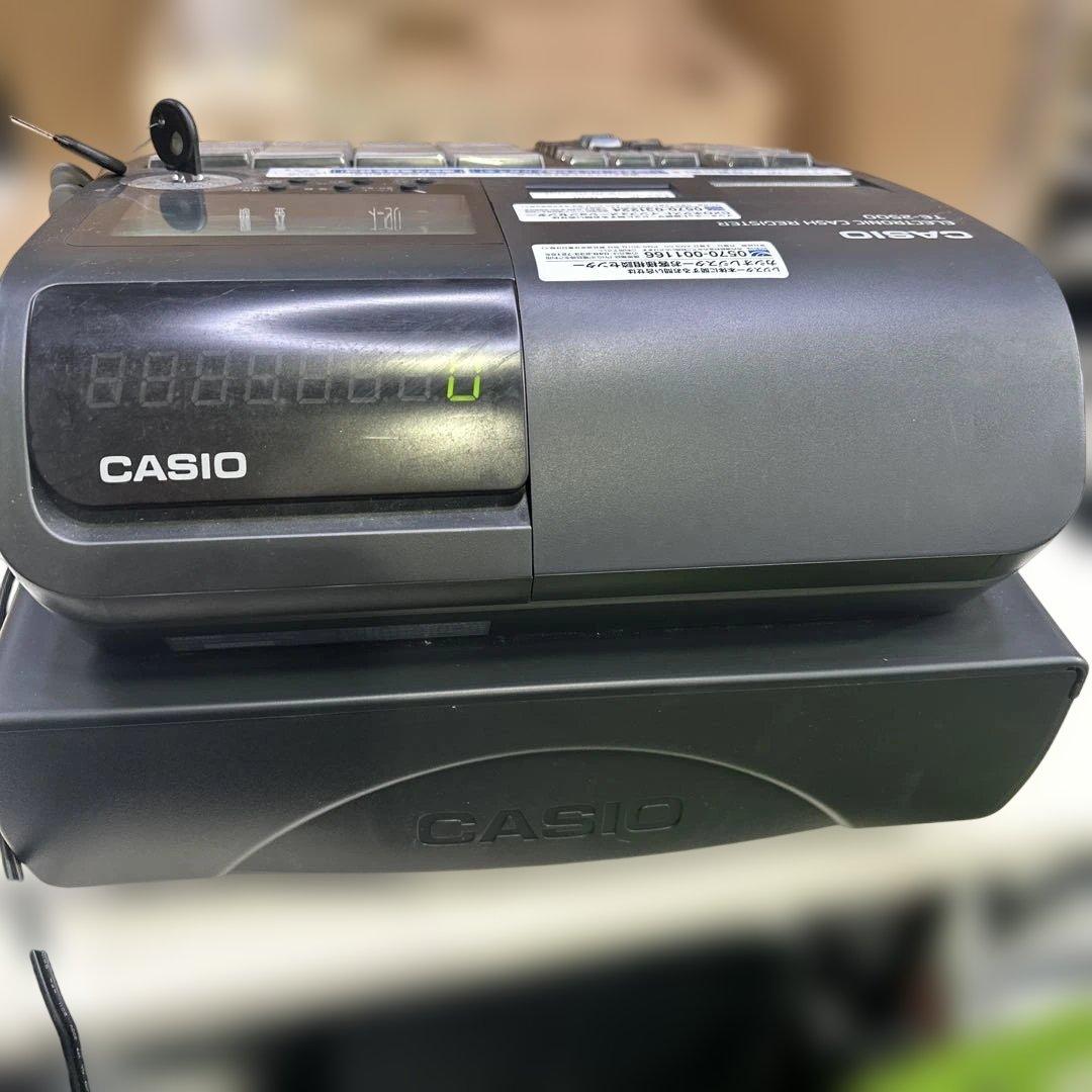 6395 CASIO レジスター TE-2500 カシオ