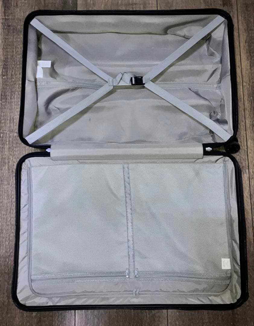 iskw様75L(中) バーを自由に調節できる ハードキャリーケース　黒系　鍵無