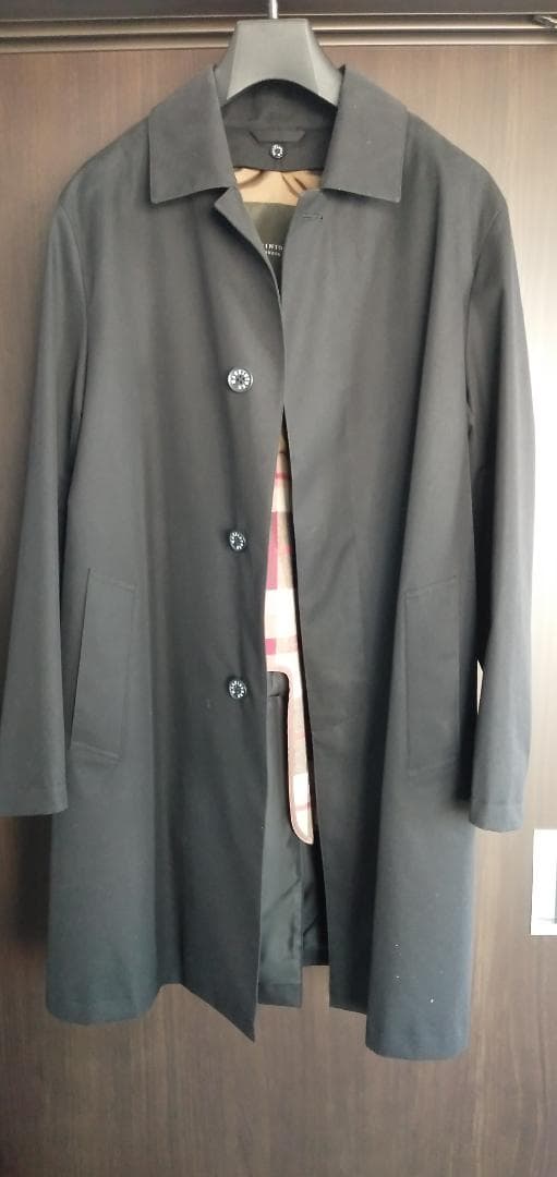 マッキントッシュロンドン　綿コート　黒
