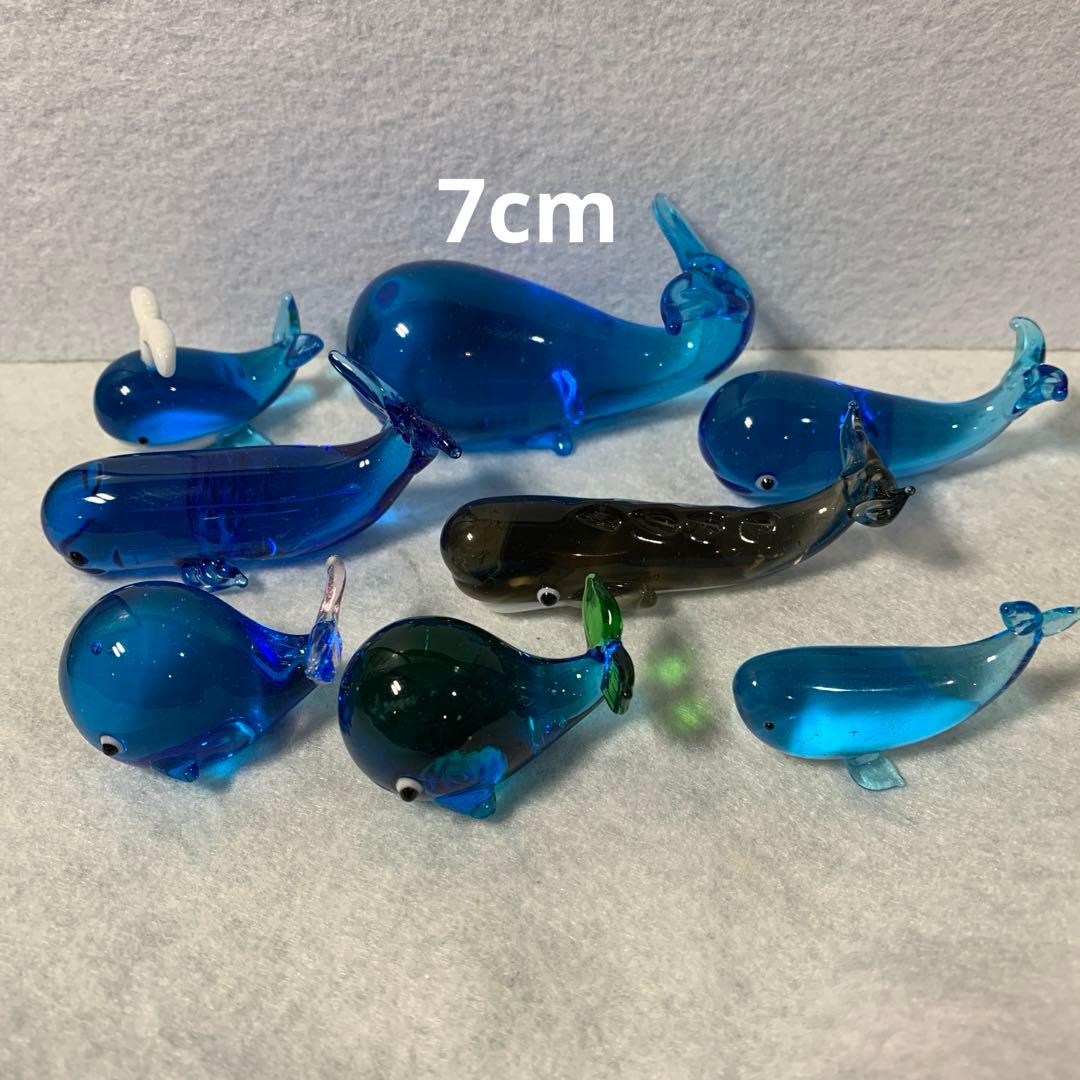 クジラ　ガラス細工