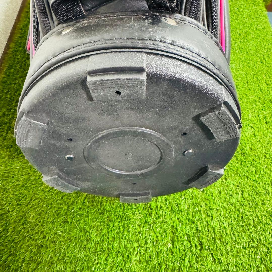 【女性用】Callaway レディース キャディバッグ ブラック ピンク